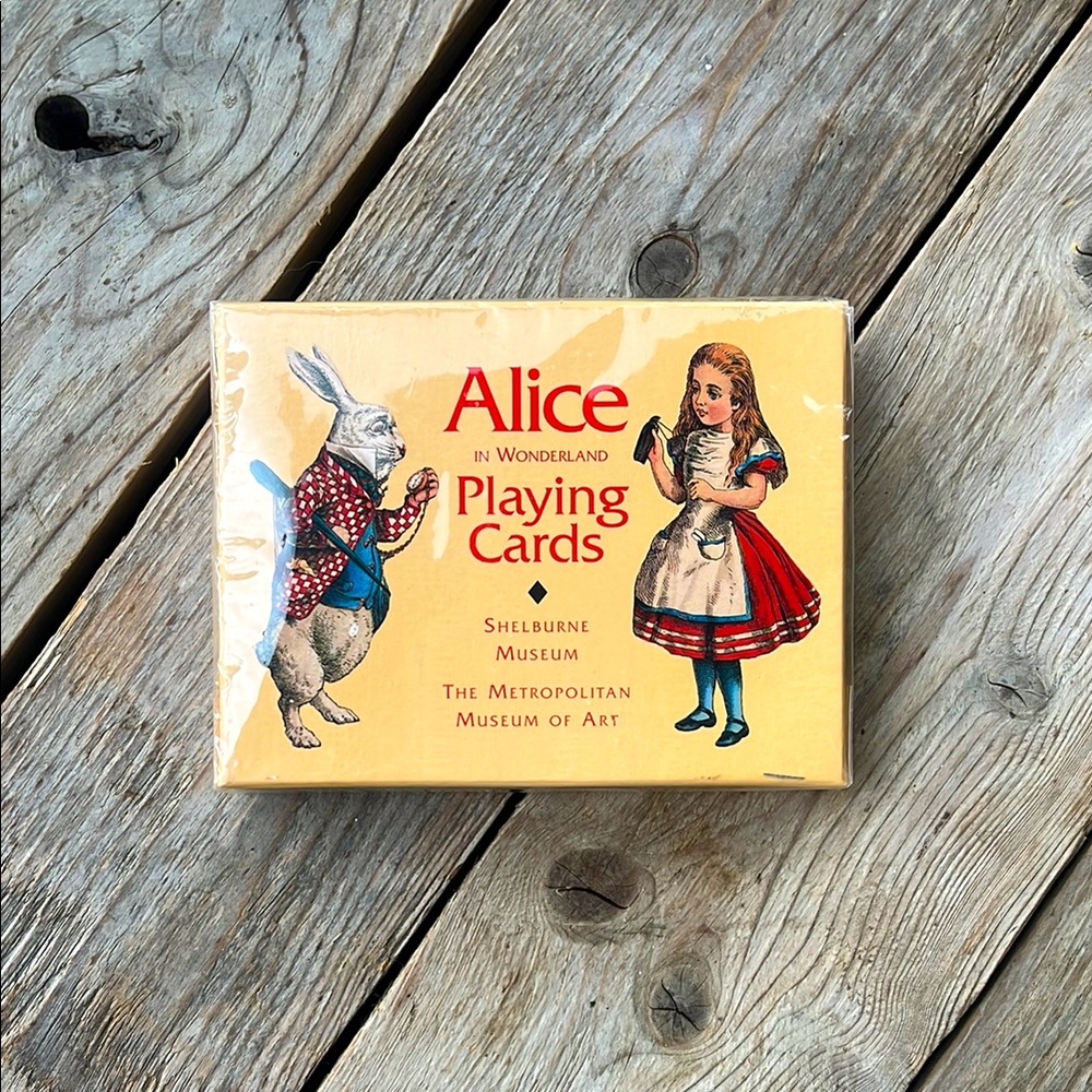 Alice in Wonderland Limited Edition Playing Cards – 1997, MET Museum of Art